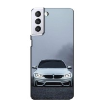 Чохол BMW для Samsung Galaxy S21 (БМВ в тумані)