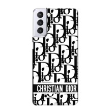 Чехол (Dior, Prada, YSL, Chanel) для Samsung Galaxy S21 – Christian Dior