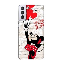 Чехол Disney Mouse Samsung Galaxy S21 (PREMIUMPrint) (Heart Minni)