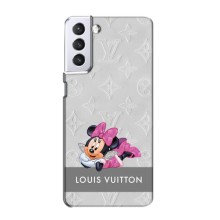 Чехол Disney Mouse Samsung Galaxy S21 (PREMIUMPrint) (Мики Маус ЛВ)