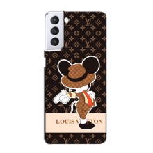 Чехол Disney Mouse Samsung Galaxy S21 (PREMIUMPrint) (Микки Джексон)