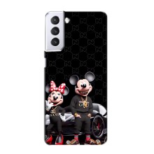 Чехол Disney Mouse Samsung Galaxy S21 (PREMIUMPrint) (Семья Маусов)