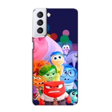 Чехол Головоломка для Samsung Galaxy S21 - (AlphaPrint) – Герои головоломки