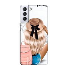 Чехол с печатью для Samsung Galaxy S21 - (Мода) (AlphaPrint) (Путешествие)