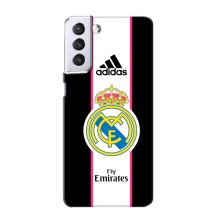 Чехол для Samsung Galaxy S21 с принтом (Лого Real Madrid)