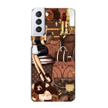 Чохол Стиль Louis Vuitton на Samsung Galaxy S21 (Мода Луі Віттон)