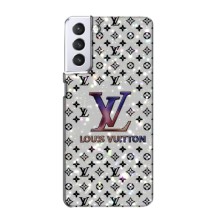 Чохол Стиль Louis Vuitton на Samsung Galaxy S21 (Яскравий LV)