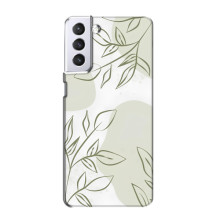 Чехол цветочный дизайн для Samsung Galaxy S21