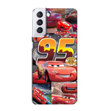 Силиконовый чехол Маквин для Samsung Galaxy S21 – Коллаж Маквин