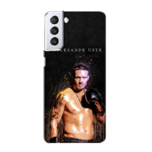 Чехол с картинкой Александр Усик для Samsung Galaxy S21 – Чемпион Усик