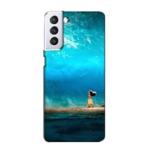 Чехол с мультфильмом Моана Samsung Galaxy S21 (Моана)