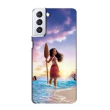 Чехол с мультфильмом Моана Samsung Galaxy S21 (Моана)
