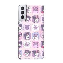 Чехол с персонажем Куроми на Samsung Galaxy S21 – Куроми обои