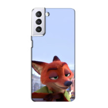 Чехол Зоотрополіс на Samsung Galaxy S21 – Лис Ник