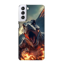 Чехол с картинкой «Хищники» для Samsung Galaxy S21 – Динозавр