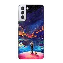 Космические Чехлы для Самсунг С21 (VPrint) (Галактический вид)