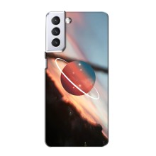 Космические Чехлы для Самсунг С21 (VPrint) (Сатурн)