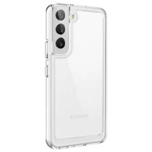 Чохол TPU+PC Clear 2.0 mm metal buttons для Samsung Galaxy S22+ – Прозорий