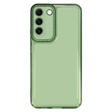 Чехол TPU Starfall Clear для Samsung Galaxy S22+ – Зеленый