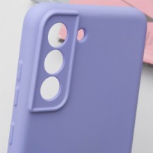 Чохол Silicone Cover Lakshmi Full Camera (A) для Samsung Galaxy S22+ – Бузковий