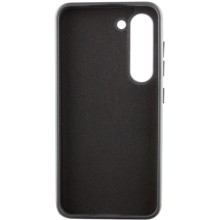 Шкіряний чохол Bonbon Leather Metal Style для Samsung Galaxy S22+ – Чорний