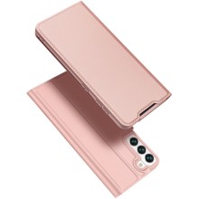 Чехол-книжка Dux Ducis с карманом для визиток для Samsung Galaxy S22+ – Rose Gold