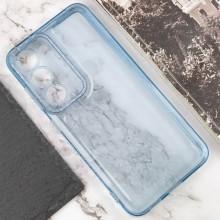 Чехол TPU Starfall Clear для Samsung Galaxy S22+ – Голубой
