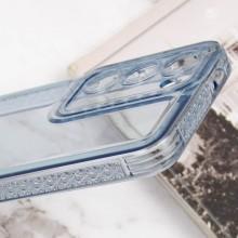 Чехол TPU Starfall Clear для Samsung Galaxy S22+ – Голубой