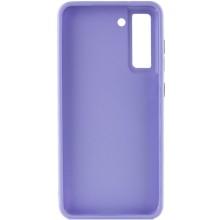 TPU чехол Bonbon Metal Style with MagSafe для Samsung Galaxy S22+ – Сиреневый