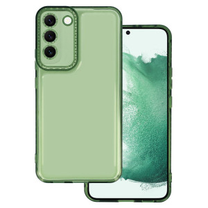 Чехол TPU Starfall Clear для Samsung Galaxy S22+ – Зеленый