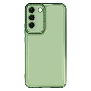 Чехол TPU Starfall Clear для Samsung Galaxy S22+ – Зеленый