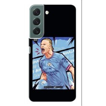 Чохли з принтом на Samsung Galaxy S22 Plus Футболіст – гол Ерлінг Холанд