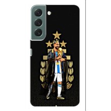 Чехлы Лео Месси Аргентина для Samsung Galaxy S22 Plus (Месси король)