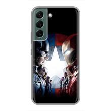 Чехлы с героями Марвел Samsung Galaxy S22 Plus (VPrint)