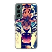 Чохли з зображенням різних тварин на Samsung Galaxy S22 Plus (Яскравий Тигр)
