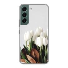 Чехлы с картинкой (Тюльпаны) на Самсунг Галакси С22 Плюс – Букет тюльпанов