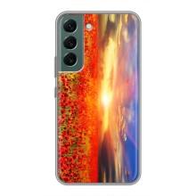 Чехлы с картинкой (Тюльпаны) на Самсунг Галакси С22 Плюс – Поле тюльпанов