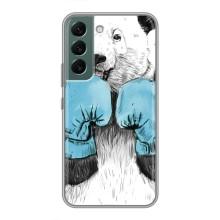 Чехлы с Пандами на Samsung Galaxy S22 Plus – Панда боксер