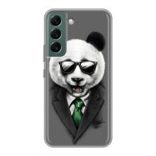 Чехлы с Пандами на Samsung Galaxy S22 Plus – Панда в очках
