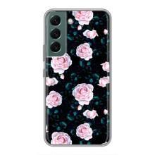 Чехлы с принтом Розочки для Samsung Galaxy S22 Plus – Чайные розы