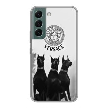 Чехлы VERSACE для Самсунг С22 Плюс (PREMIUMPrint) (Доберман Версаче)