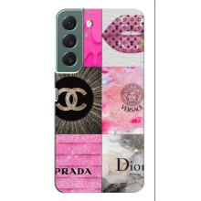Чехол (Dior, Prada, YSL, Chanel) для Samsung Galaxy S22 Plus (Модница)