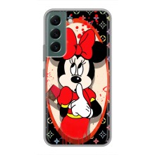 Чехол Disney Mouse Samsung Galaxy S22 Plus (PREMIUMPrint) (Минни Маус ЛВ)