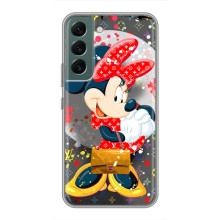 Чехол Disney Mouse Samsung Galaxy S22 Plus (PREMIUMPrint) (Minni с бантиком)