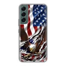 Чохол Прапор USA для Samsung Galaxy S22 Plus (Прапор USA)