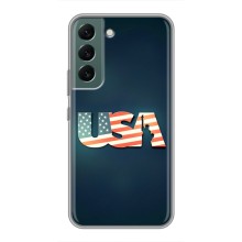 Чехол Флаг USA для Samsung Galaxy S22 Plus (USA)