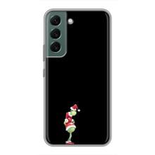 Чехол ГРИНЧ для Самсунг Галакси С22 Плюс – Гринч на чорном