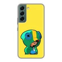 Чохол Бравл Старс для Samsung Galaxy S22 Plus – Леон (LEON)