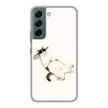 Чехол на тематику: Коты для Samsung Galaxy S22 Plus – Отдых