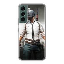 Чехол PUBG для Самсунг С22 Плюс (AlphaPrint) (Пабг мен)